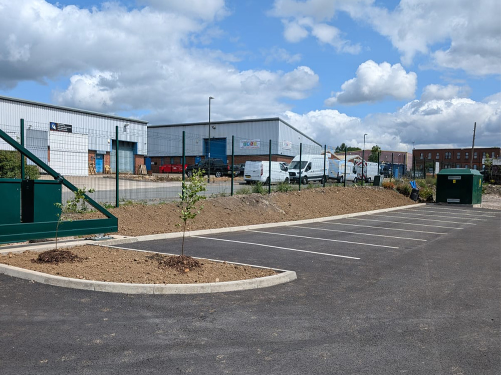 This neglected former foundry works site in Nottingham has been developed into a new business park that offers industrial and warehouse units for local businesses.